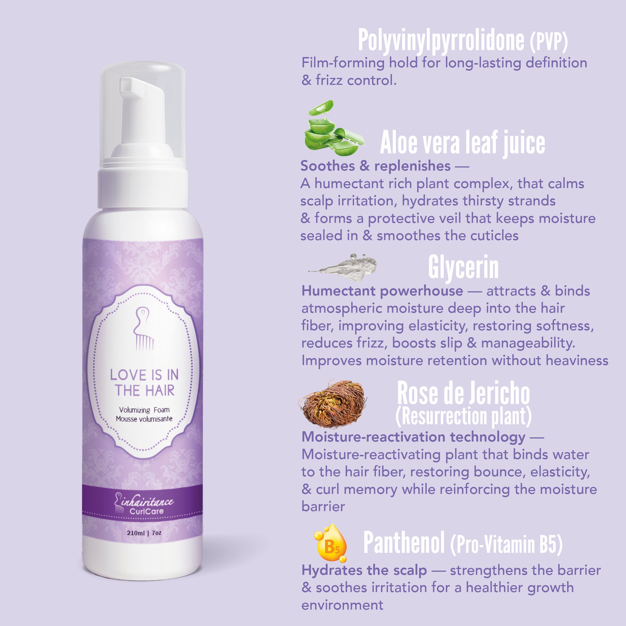 Love is in the Hair Mousse