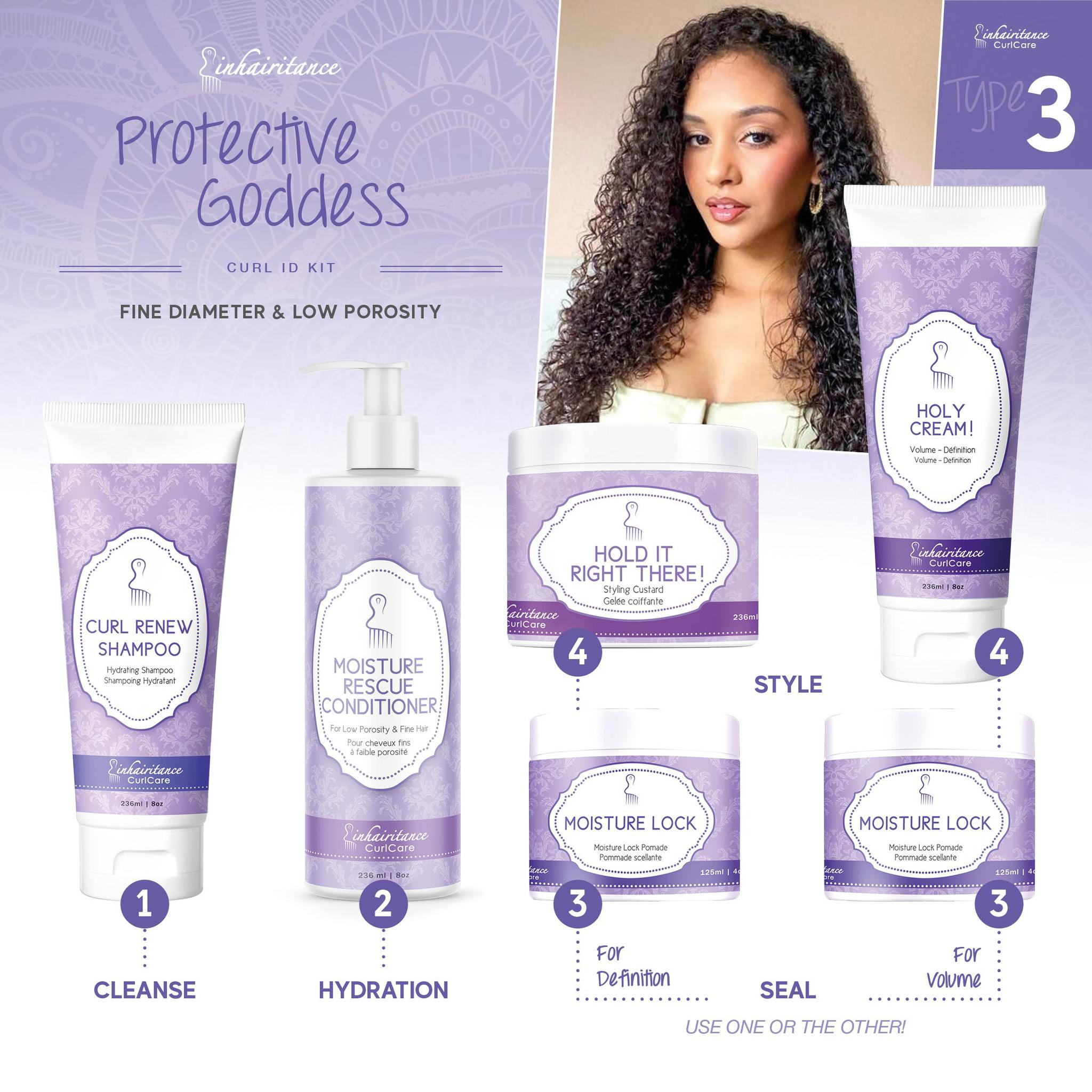 Curl ID Kit - Protective Goddess