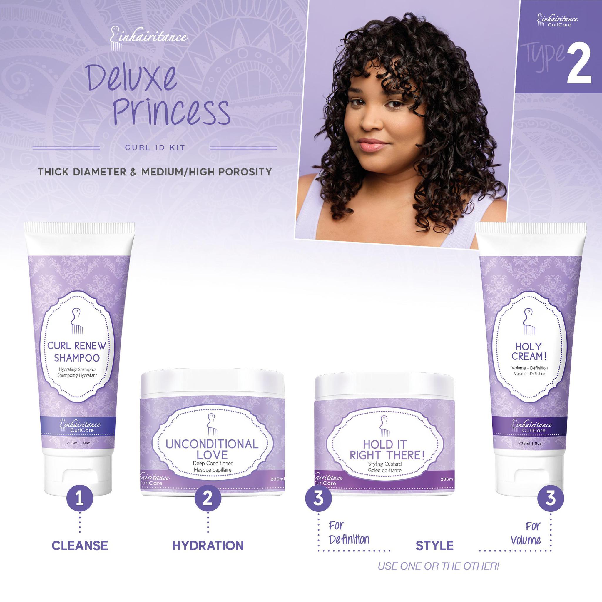 Curl ID Kit - Deluxe Princess - Inhairitance Curl Spa