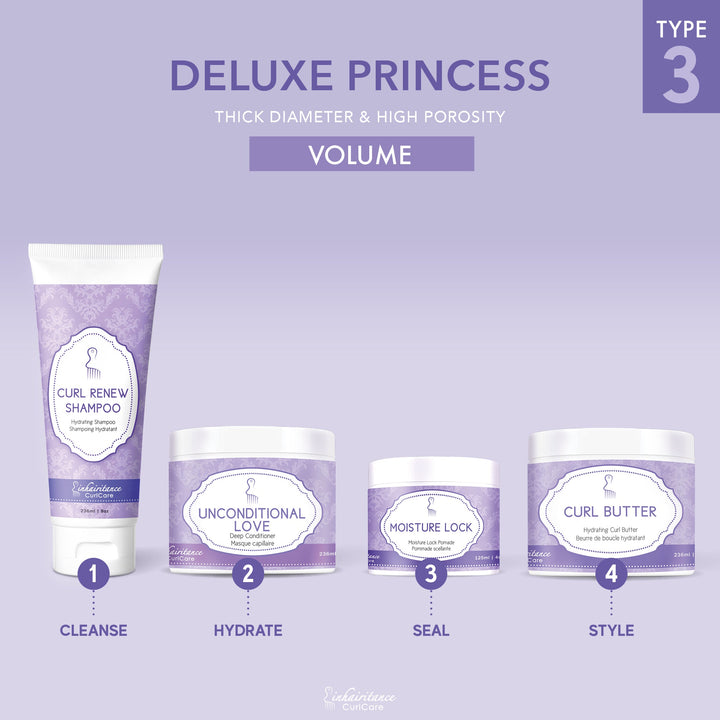 Curl ID Kit - Deluxe Princess Type 3 - Inhairitance Curl Spa