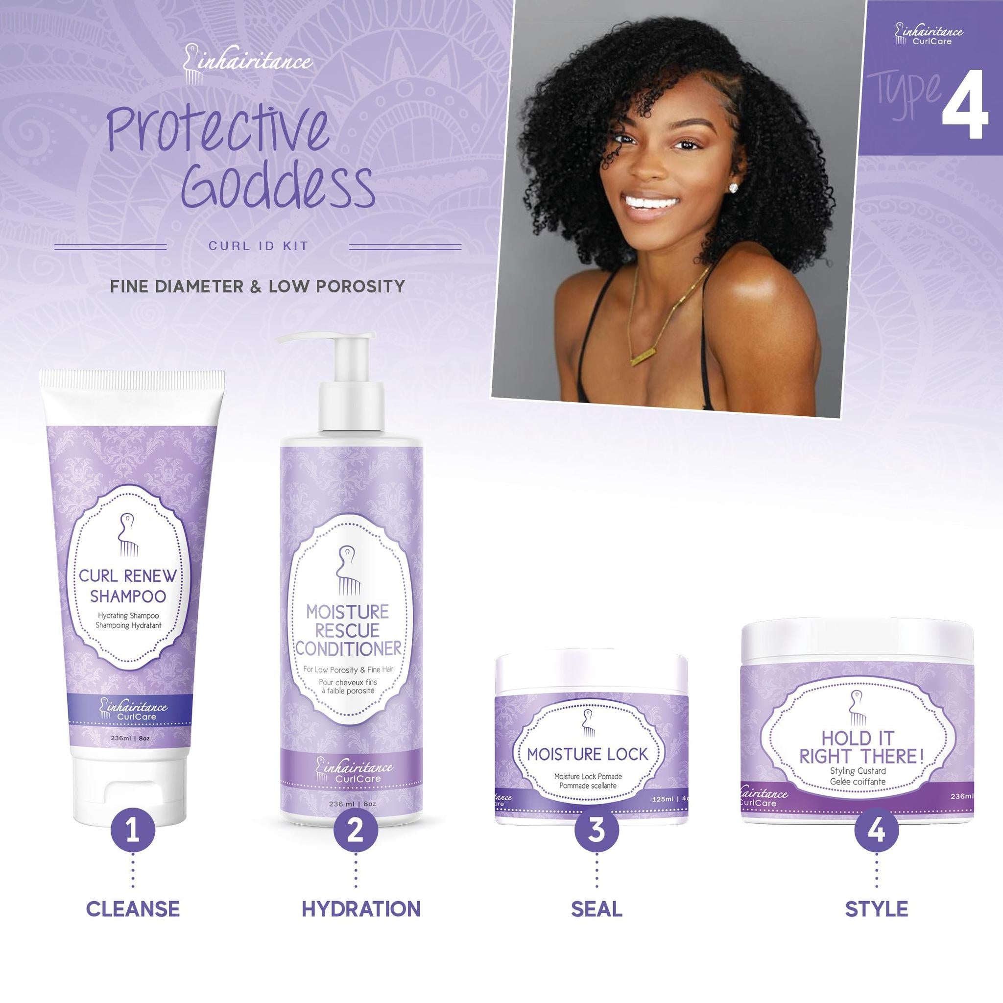 Curl ID Kit - Protective Goddess - Inhairitance Curl Spa