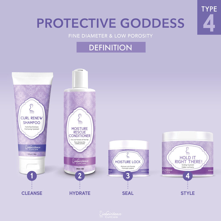 Curl ID Kit - Protective Goddess Type 4 - Inhairitance Curl Spa