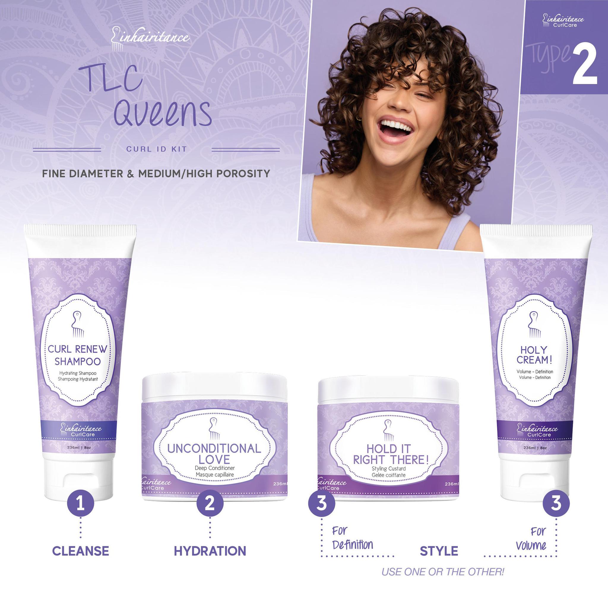 Curl ID Kit - TLC Queens - Inhairitance Curl Spa