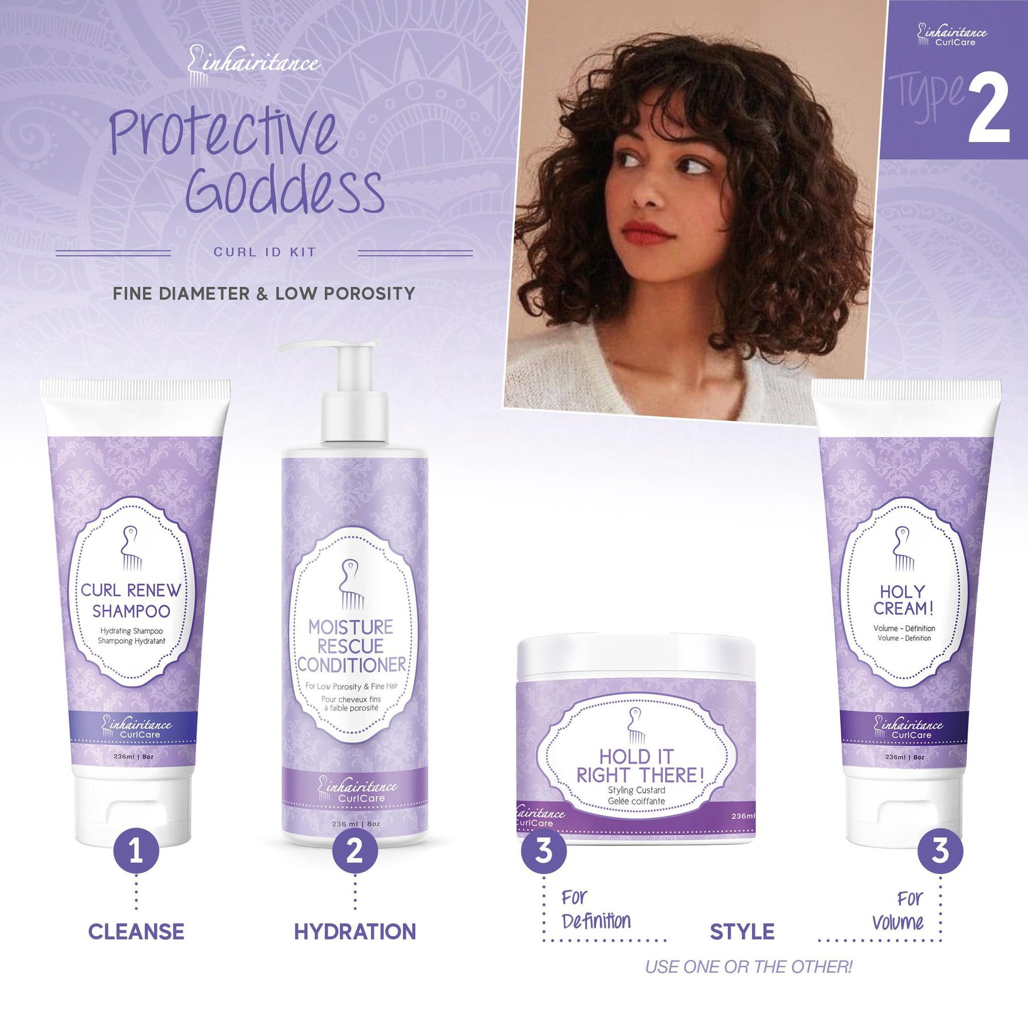 Curl ID Kit - Protective Goddess