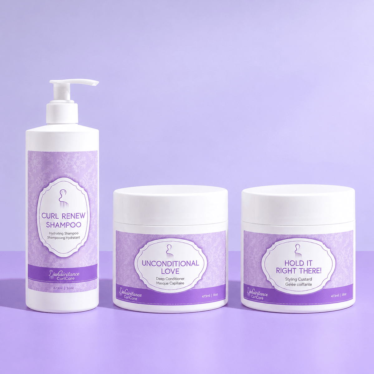 Wash Day Kit - Volume - Inhairitance CurlCare